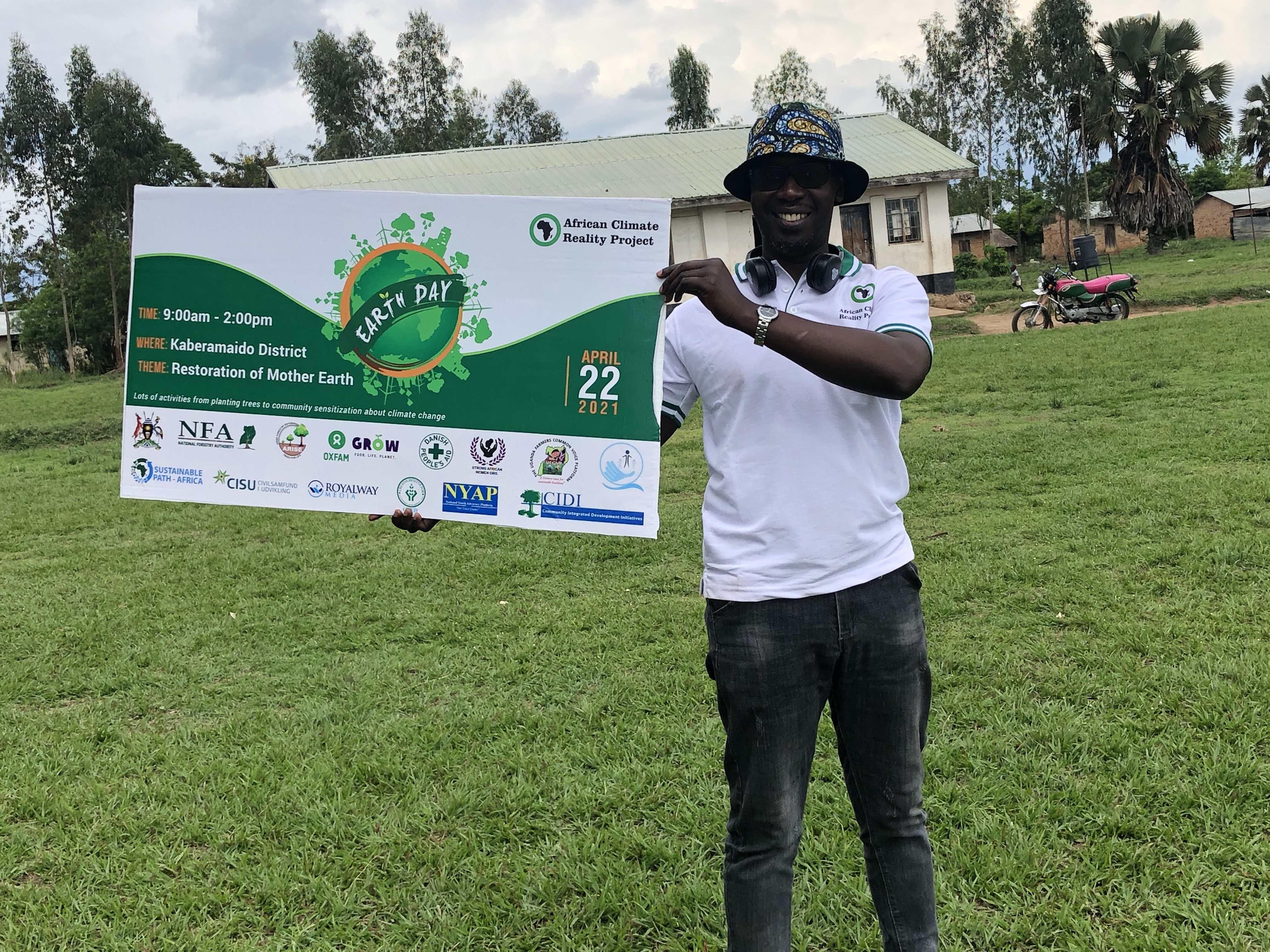 Earth Day event at Kaberamaido District