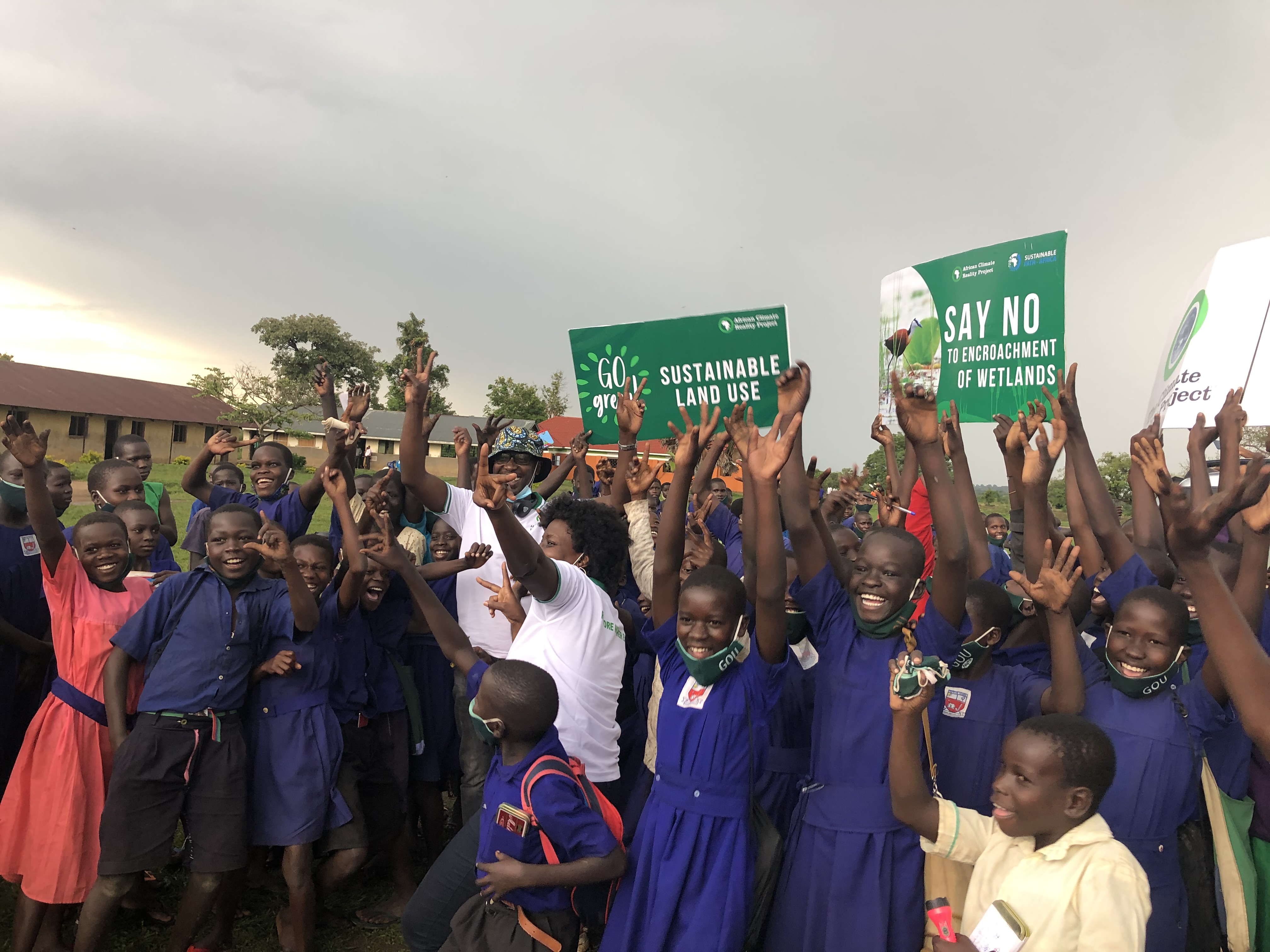 Community sustainability awareness campaign with students